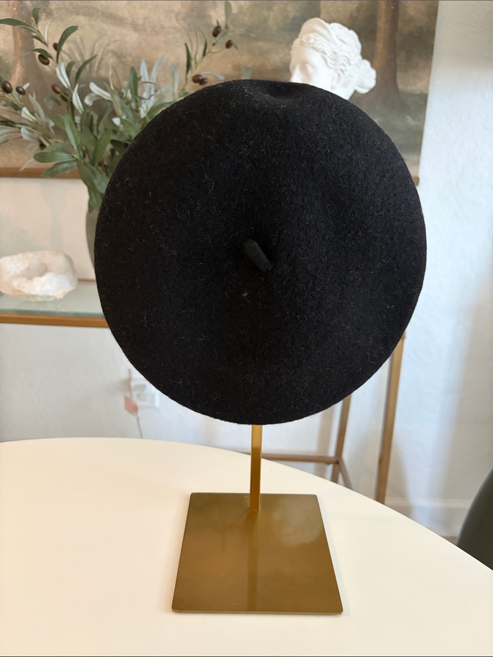Hat Attack Wool Beret - Black